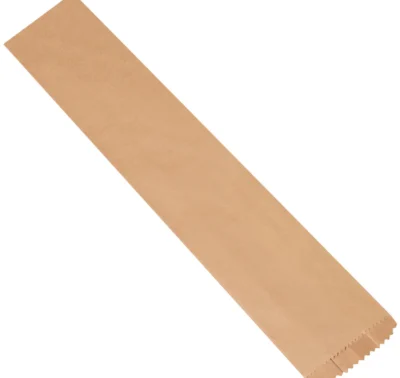 6 x 3 1/2 x 34 Kraft Paper Merchandise Bags 100/Case
